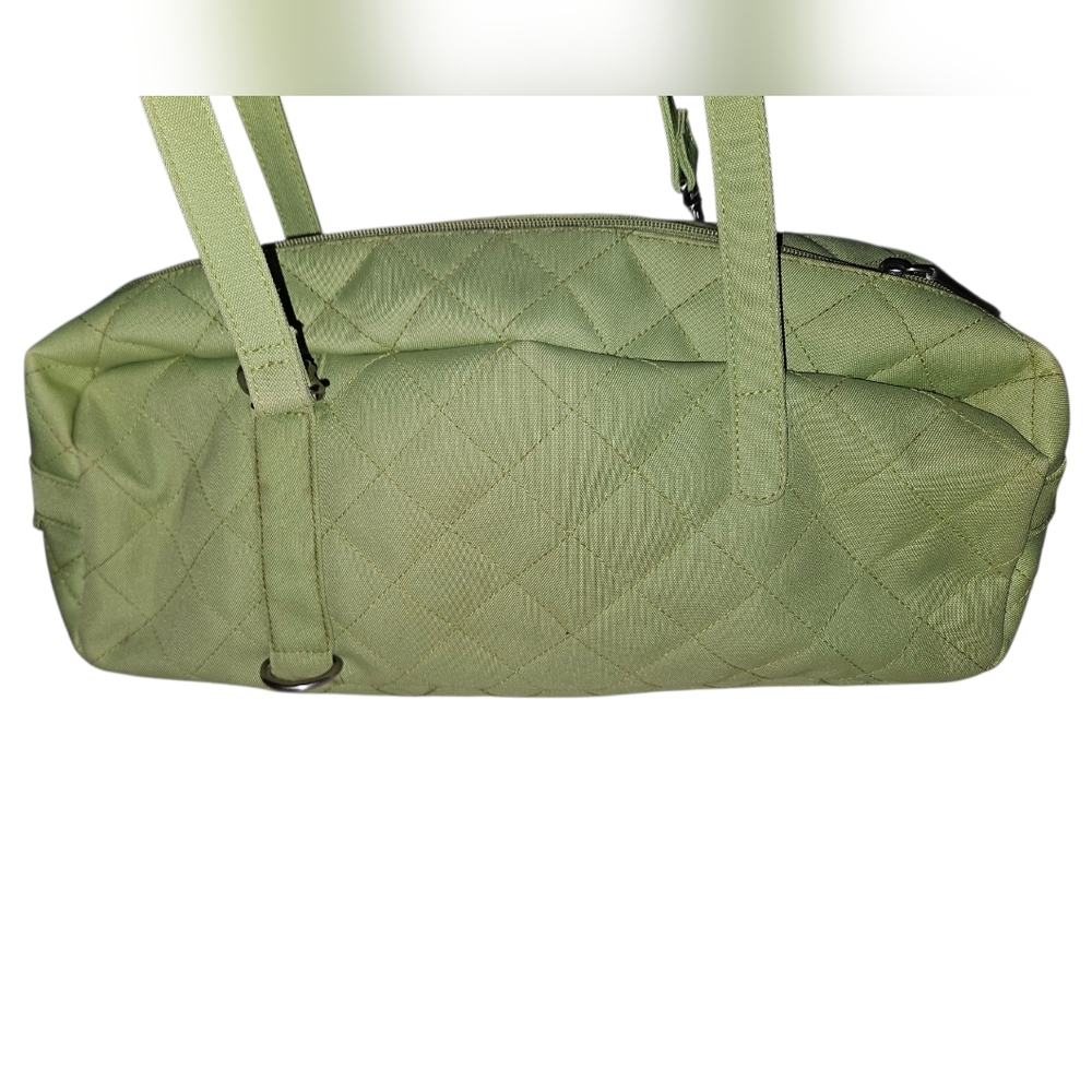 Urban Oxide Green Quilted Shoulder Bag / purse